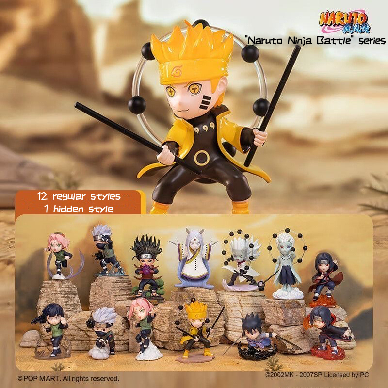 Jual POP MART Naruto Series Blind Box Handicraft Toys Gift Mainian ...