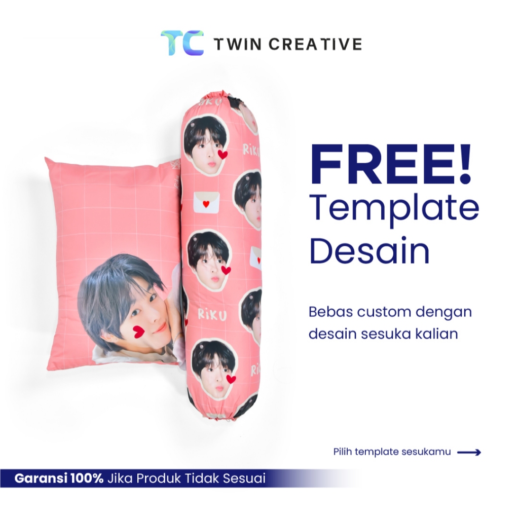 Jual Custom Sarung Bantal Dan Guling Kpop NCT Full Print - Custom ...