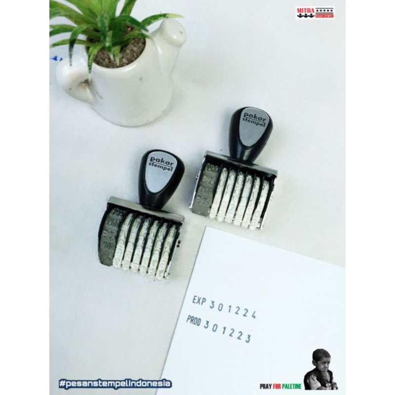 Jual stempel kode produksi dan kode expired | Shopee Indonesia