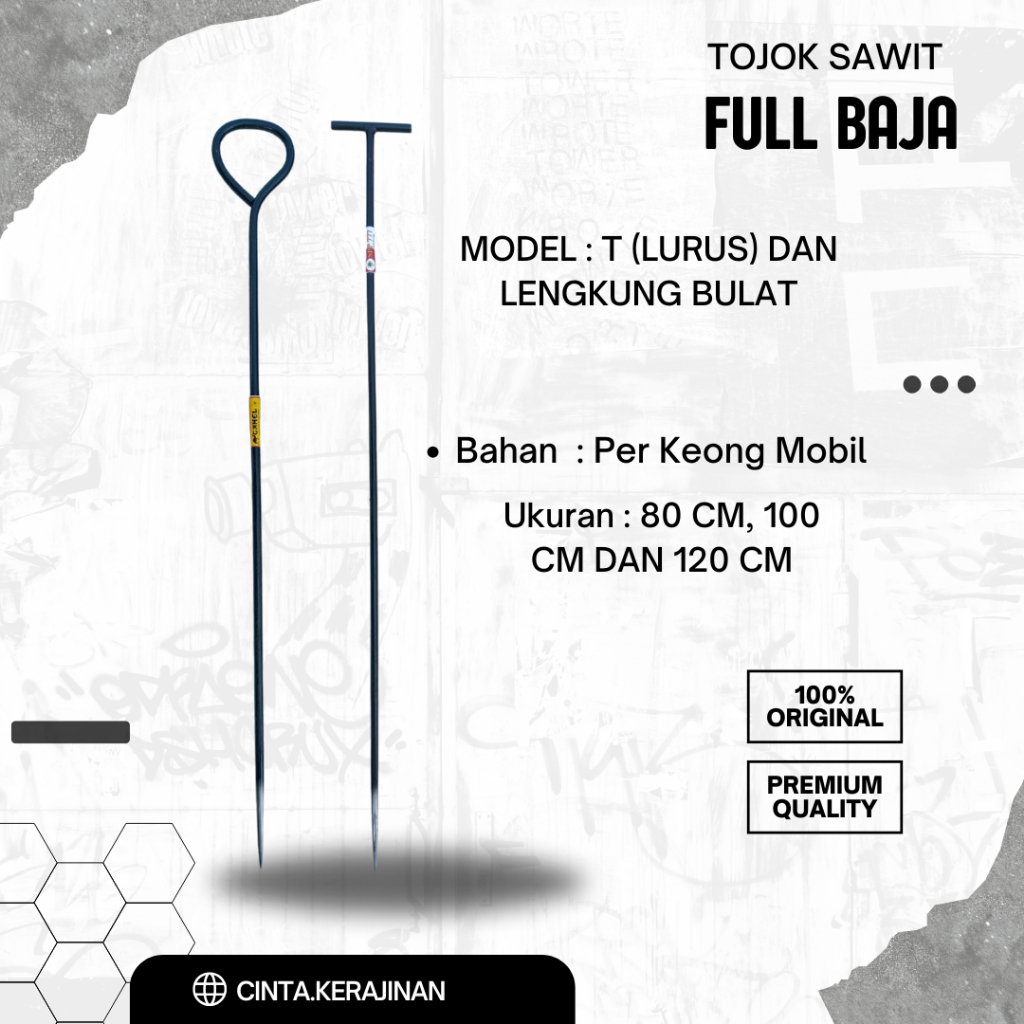 Jual TOJOK SAWIT FULL BAJA BAHAN PER KEONG SUPER KUAT | Shopee Indonesia