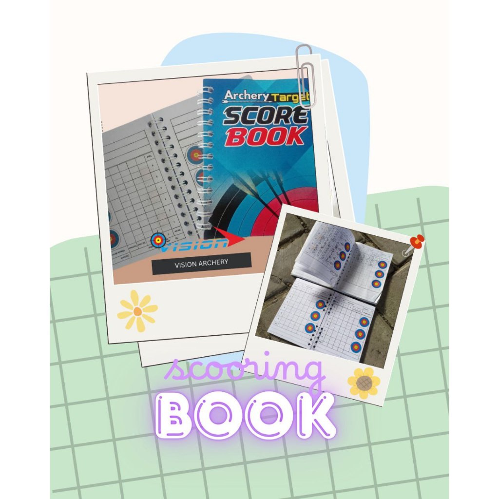 Jual Scoring Book Archery Buku Score Panahan / Target Score Book Buku ...