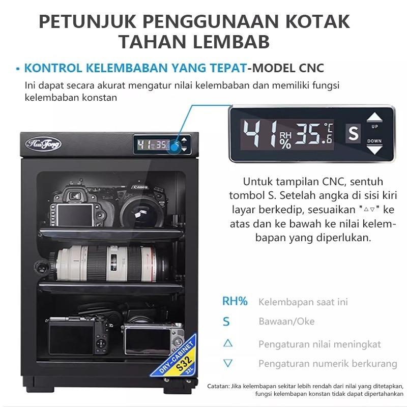 Jual Elementmax Dry Box Camera 32L/ Electronic Dry Cabinet 32L ...