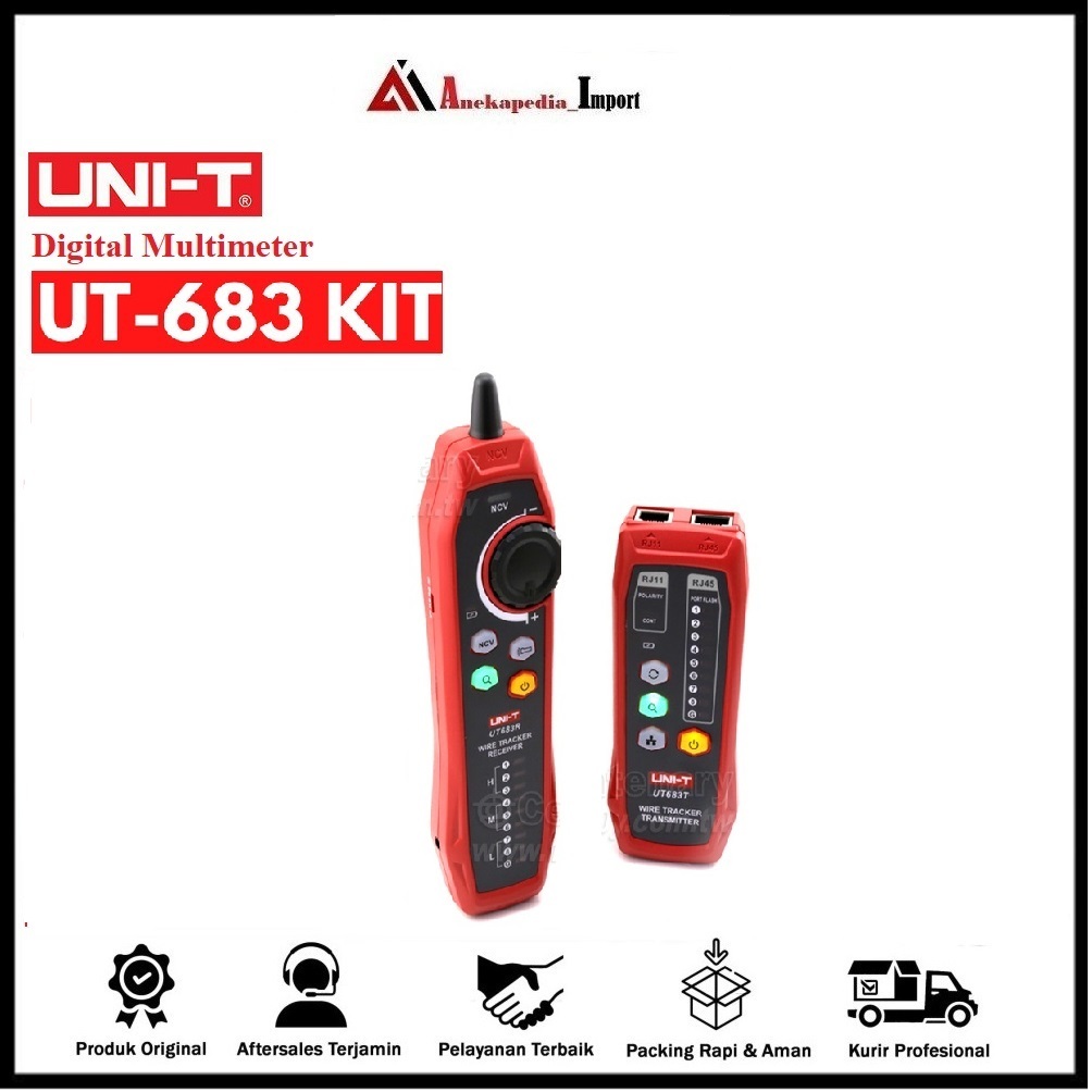 UT683KIT Wire Tracer Automatically Identify Open Short Polarity Multi function T