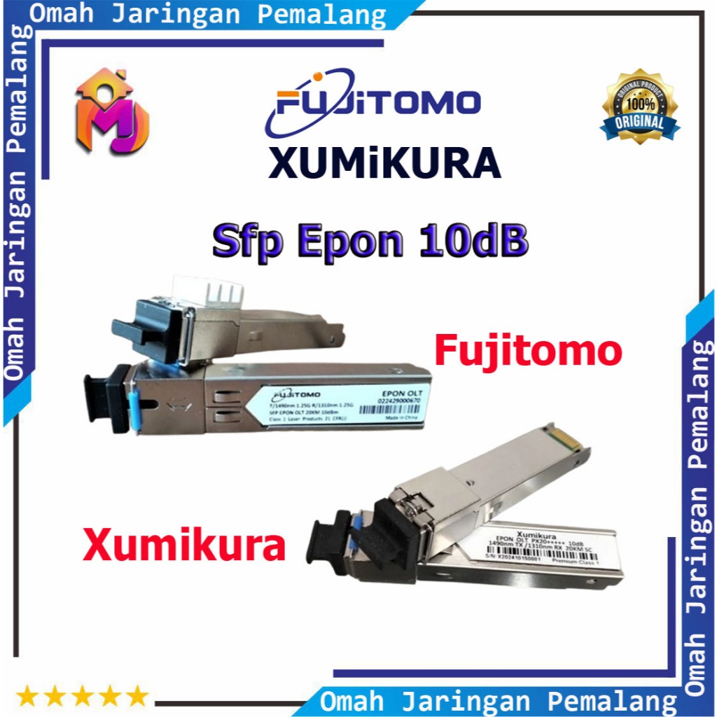 Jual (PREMIUM) SFP Epon 10dB Fujitomo & Xumikura/Sfp 10dB Xumikura/Sfp ...
