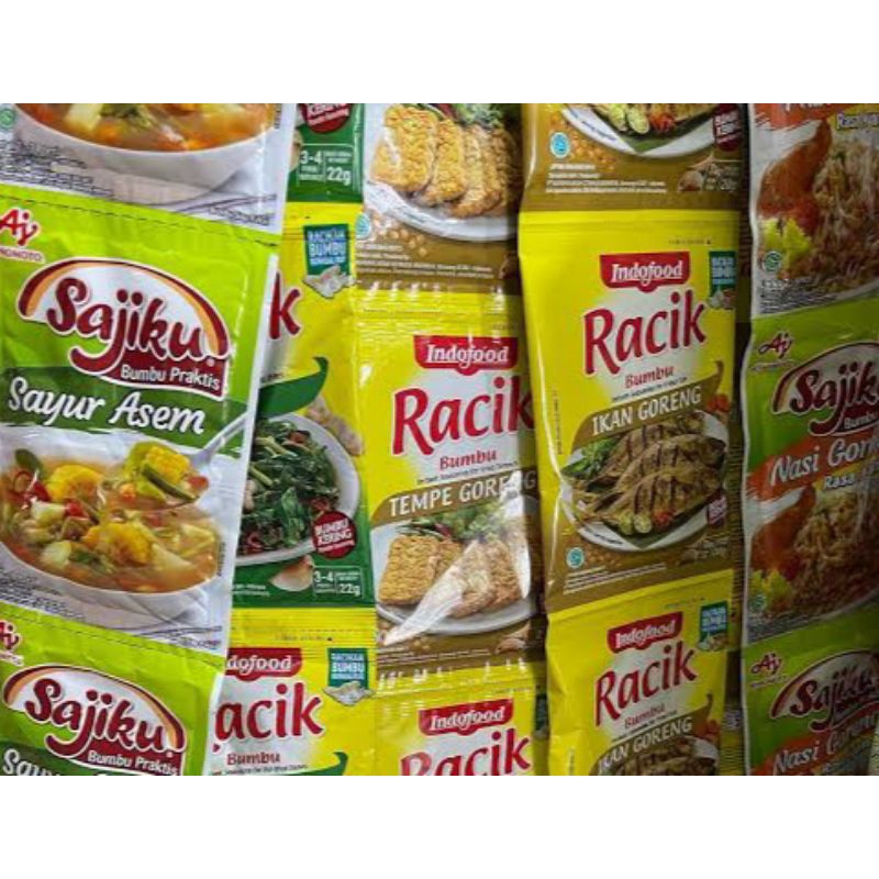 Jual Bumbu Racik Dan Sajiku (1 renceng 10 sachet) | Shopee Indonesia