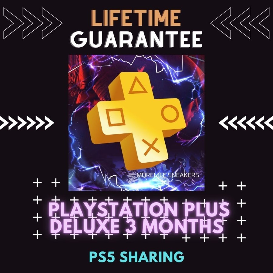 Deluxe Playstation Plus Id Playstation Plus Id Psn Card - Main Image