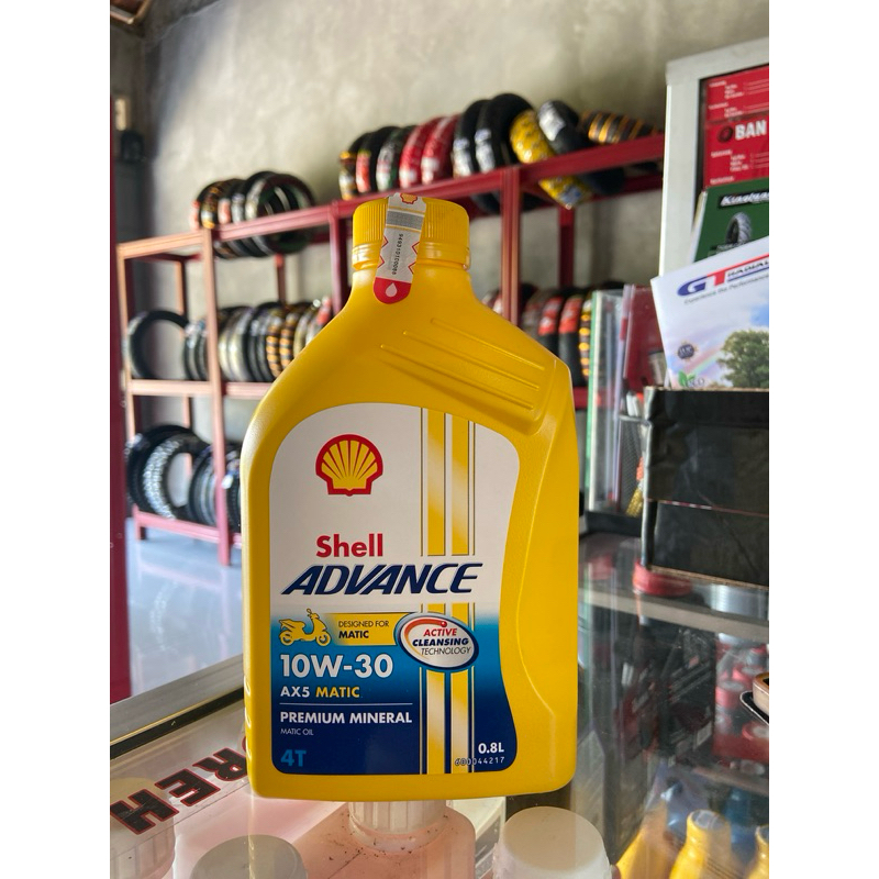 Jual Shell Advance5 AX5 Matic 10W30 0.8Lt | Shopee Indonesia