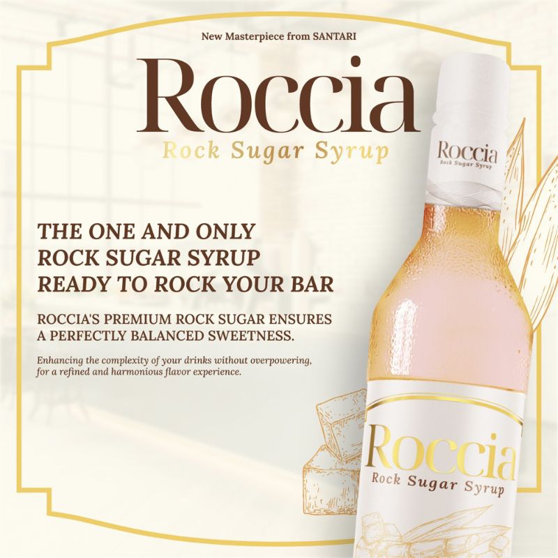 Jual Roccia Rock Sugar Syrup Rose - Syrup Gula Batu Rasa Mawar 760ml ...