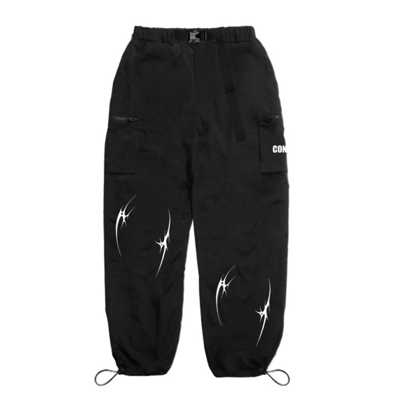 Dominate Nylon Cargo Pants Gorpcore - Celana Cargo Parasut / Celana Trackpants Parasut