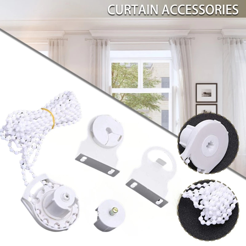 Jual Roller Blind Bracket 25/38mm Roller Blind Bead Chain Cluth Bracket ...