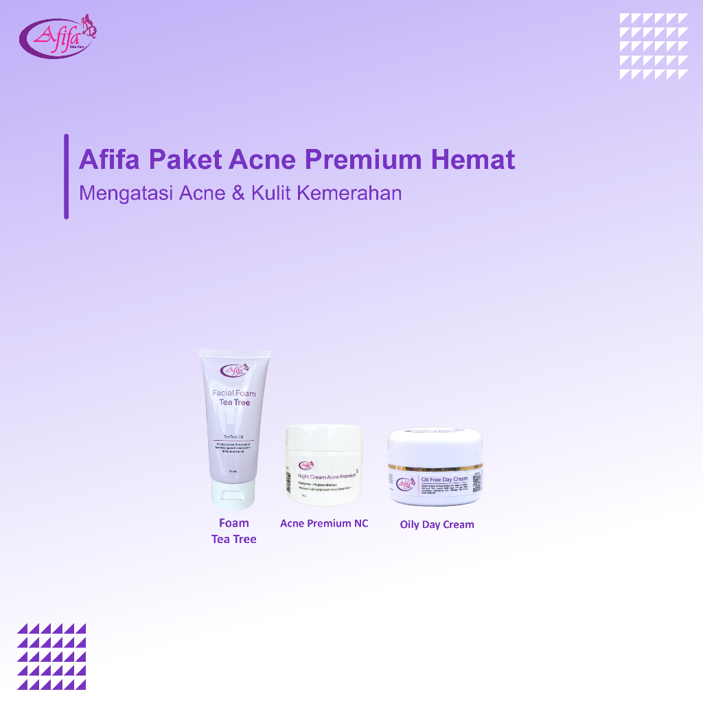 Jual AFIFA PAKET ACNE PREMIUM HEMAT | ACNE SKIN | Shopee Indonesia