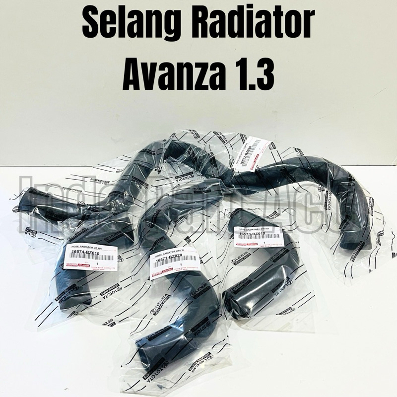 Jual Selang Radiator Toyota Avanza 1.3 1300cc Komplit Original | Shopee ...