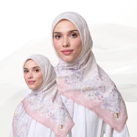JANNA The Floretta Series (Premium Signature Printing Scarf)