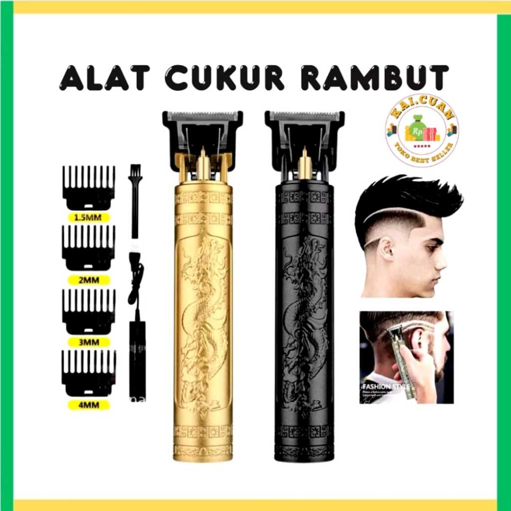 Jual (KAI)Cukur Rambut Dragon /Alat Cukur Rambut Elektrik Hair Clipper ...