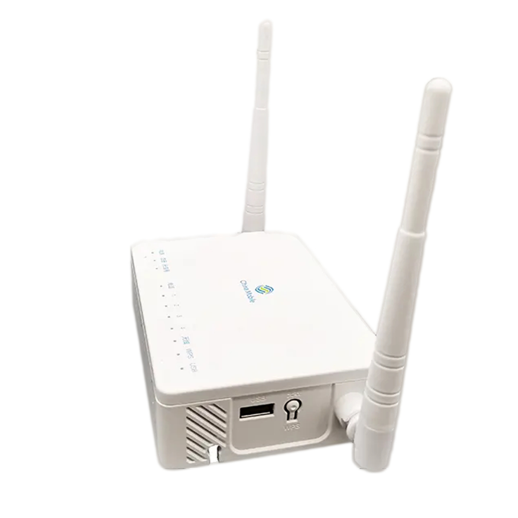 Jual Modem ONU F663NV9 + Adaptor ZTE GPON ONT 2GE 2FE - 4G 2.4Ghz ...