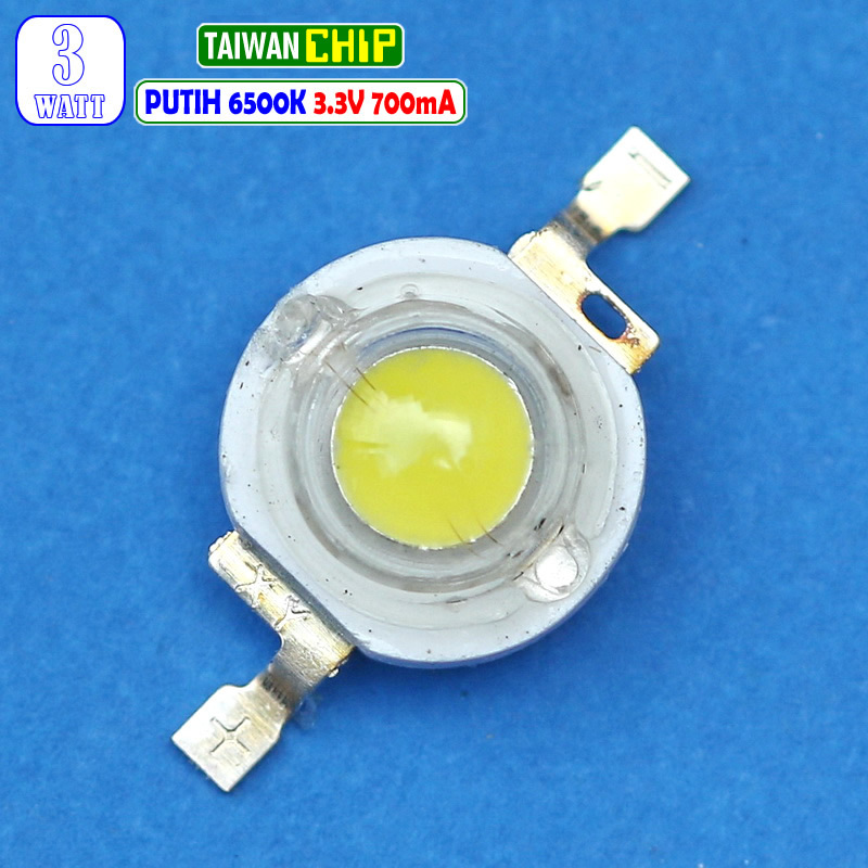 Jual HPL 3W Led 6000K 6500K Putih Mata Lampu Led Bohlam Par Sorot ...