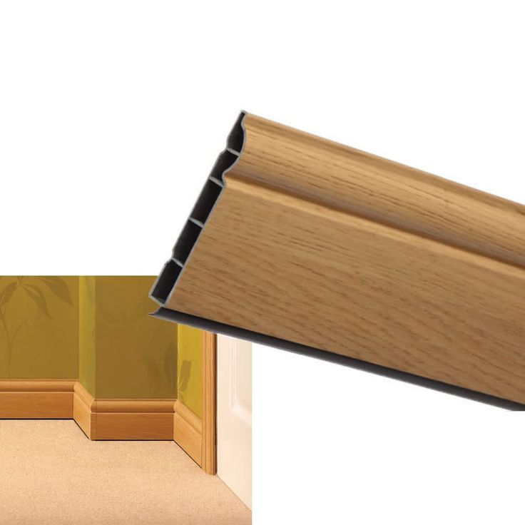 Jual RB PLINT LANTAI PVC LIST PLANK LIS SKIRTING DINDING PARKIT PADAT ...