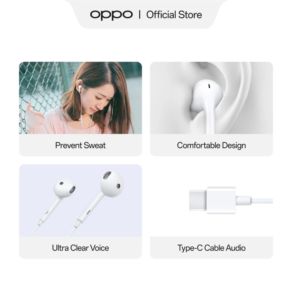 OPPO MH135 Stereo Type-C 
