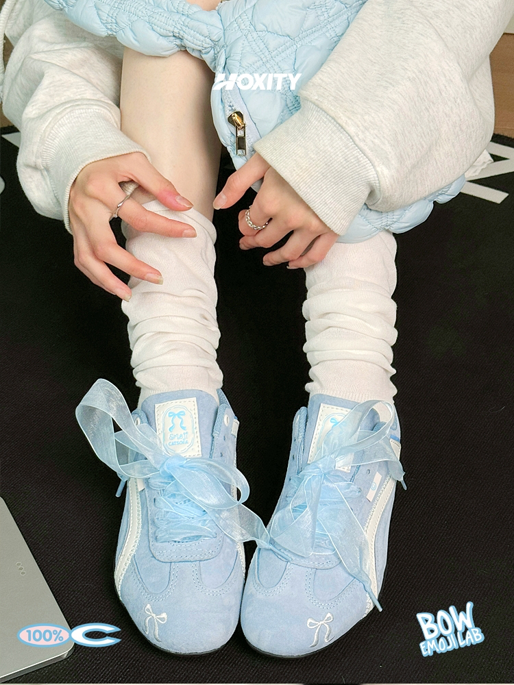Jual Hoxity - biru kitty Sepatu Sneakers Wanita original korea style ...