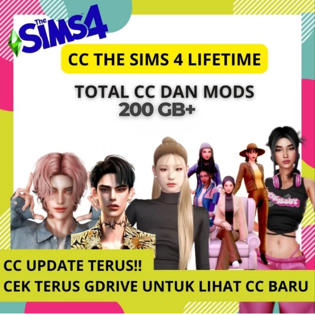 Jual CUSTOM CONTENT / CC & MODS THE SIMS 4 PALING LENGKAP & TERBANYAK ...