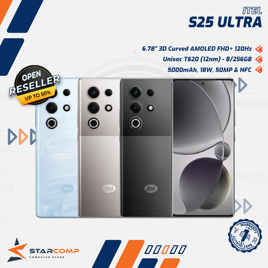 Jual Itel S25 Ultra 8/256 6.78