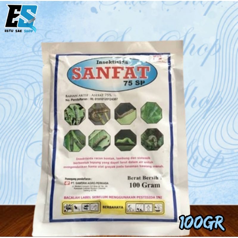 Jual Insektisida SANFAT 75SP 100GR, Bahan Aktif: Asefat 75% | Shopee ...