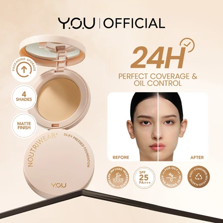 YOU NoutriWear+ Silky Loose Powder bedak tabur silky skincare infused