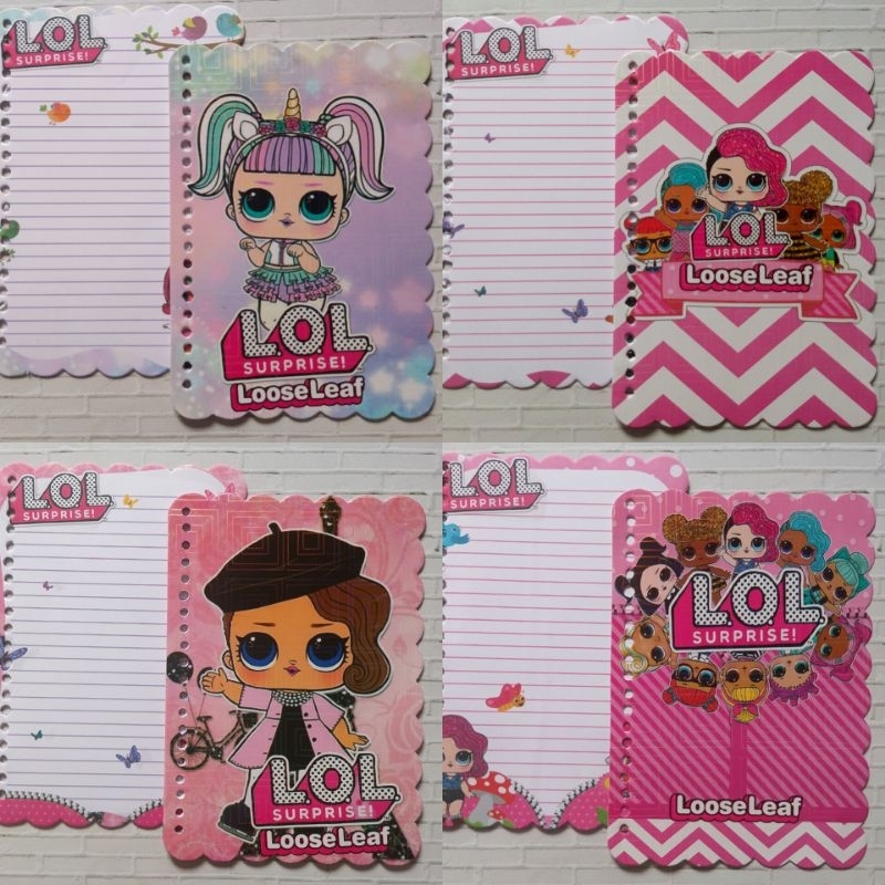 Jual (20LBR) LOOSE LEAF/ISI BINDER A5 ISI 20LEMBAR MOTIF LOL | Shopee ...