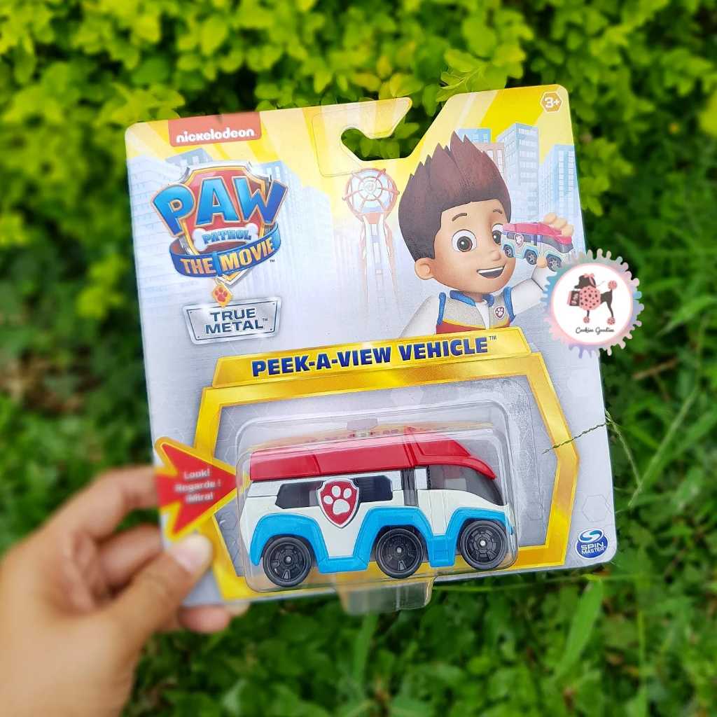 Jual Paw Patrol The Movie True Metal Peek-A-View Patroller Diecast ...