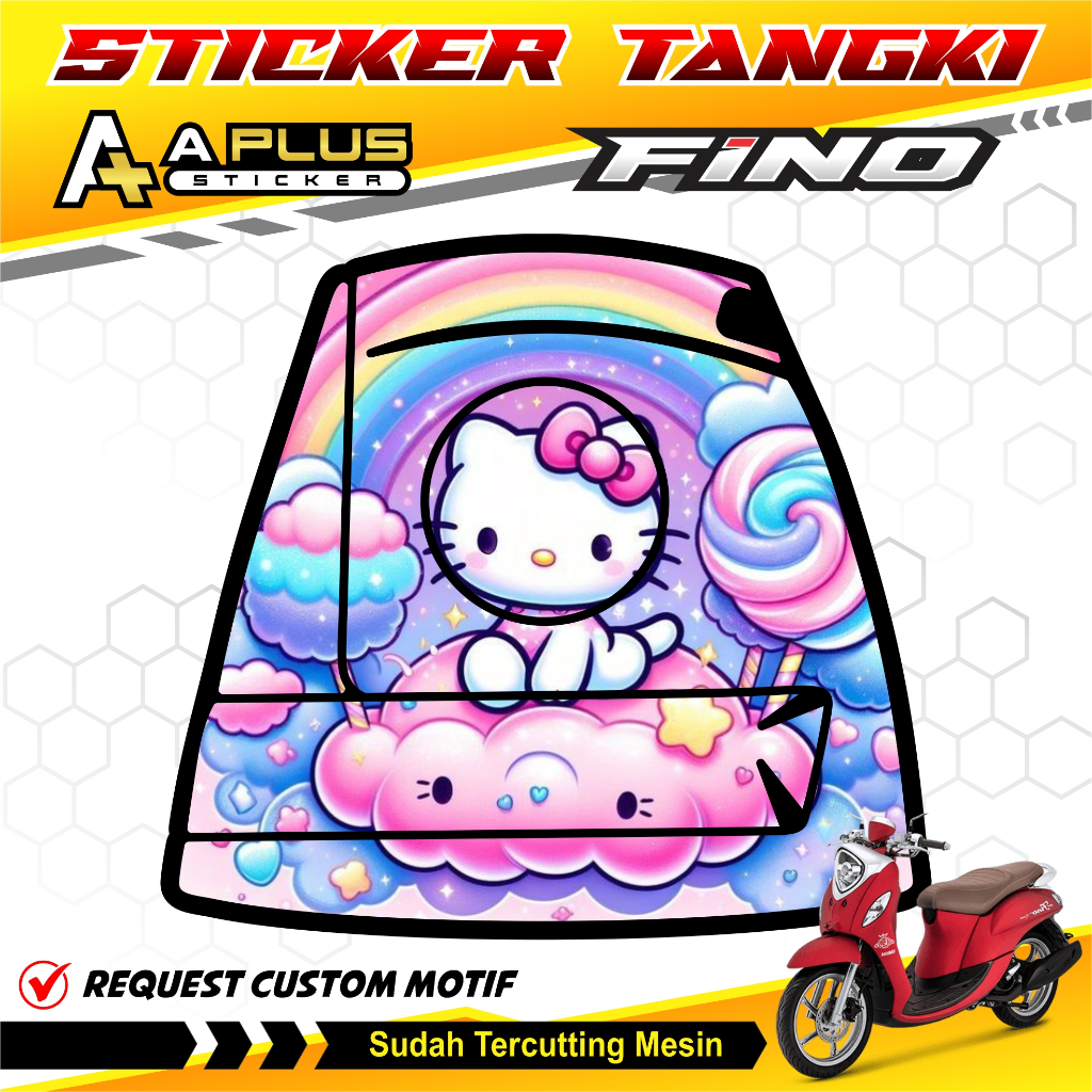 Jual sticker tangki yamaha fino | Shopee Indonesia