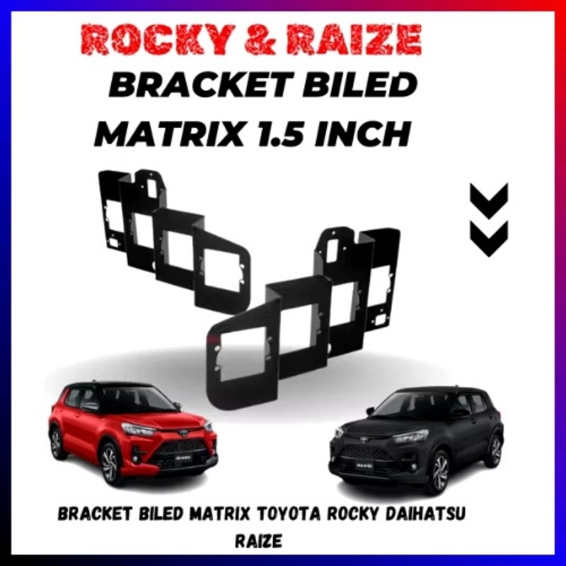 Jual BRACKET BREKET BILED ROCKY RAIZE MATRIX bracket besi x1m x1 1.5 ...
