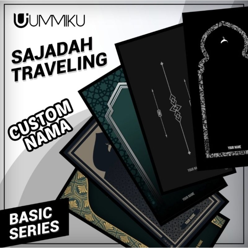 Sajadah Travel Lipat Ummiku Anti Slip Praktis