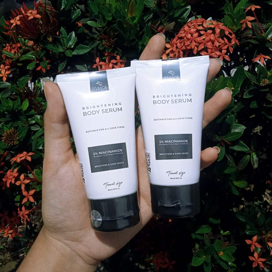 Jual Dapat 2Pcs D'SAVIOR Body Serum Brightening Niacinamide 5% ...