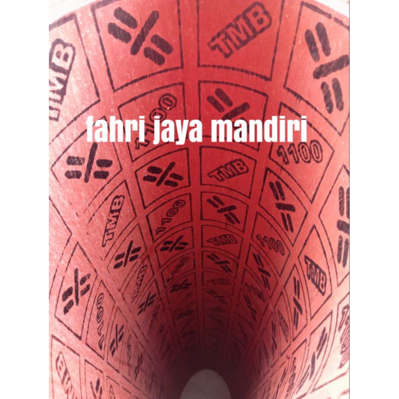 Jual packing tombo merah 1100 tebal: 0,5mm-0,8mm-1mm-2mm-3mm-4mm-5mm ...
