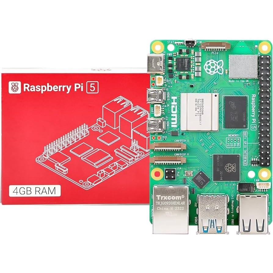 Jual Raspberry Pi 5 4GB RAM Made in UK / | Shopee Indonesia