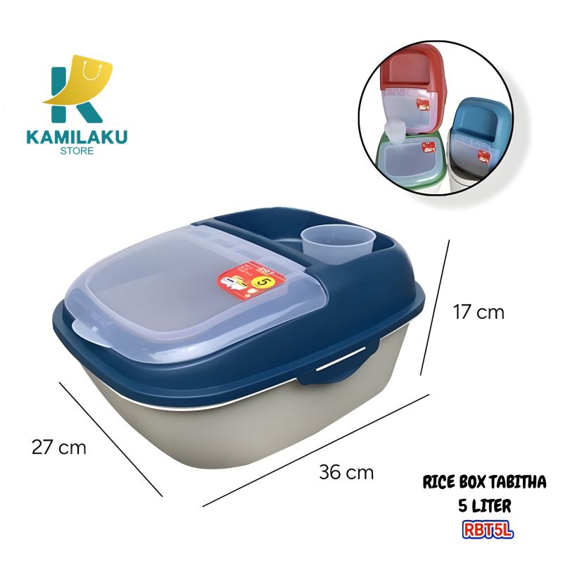 Jual Rice Box Tabitha 5 Liter | Shopee Indonesia