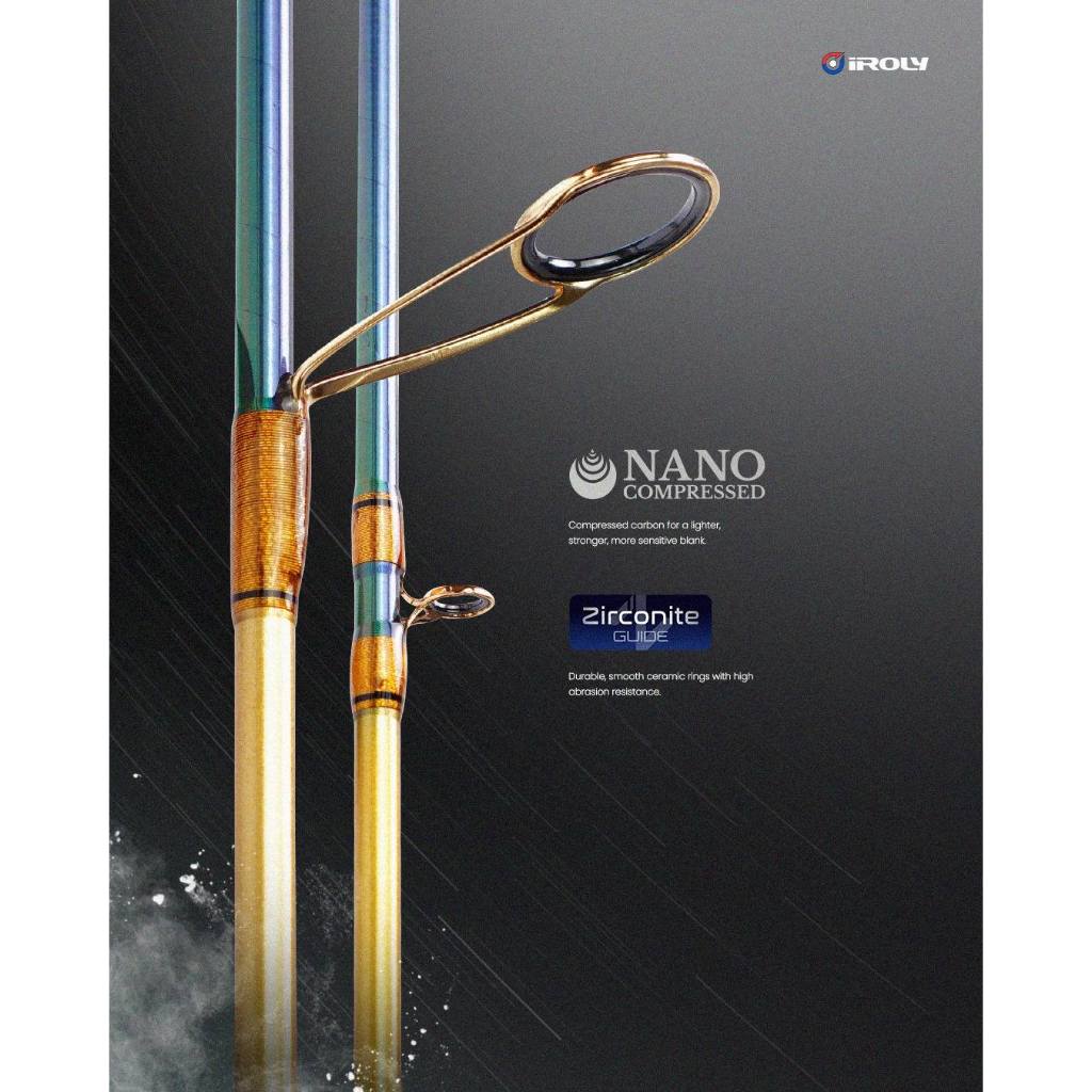 Jual Rod / Joran IROLY ASTRO SOLID CARBON NANO COMPRESSED | Shopee ...