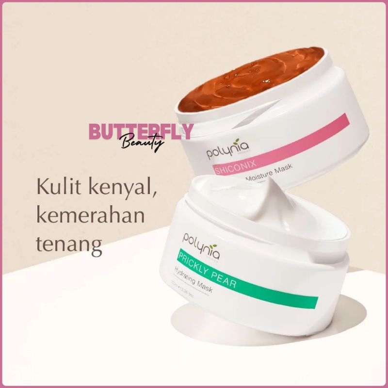 Jual POLYNIA Prickly Pear Hydrating Mask & Shiconix Soothing ...