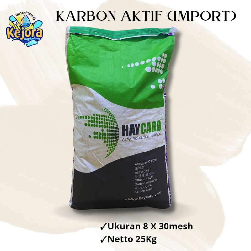 Jual KARBON AKTIF HAYCARB / HAYCARB AKO / GRANULAR ACTIVATED CARBON ...