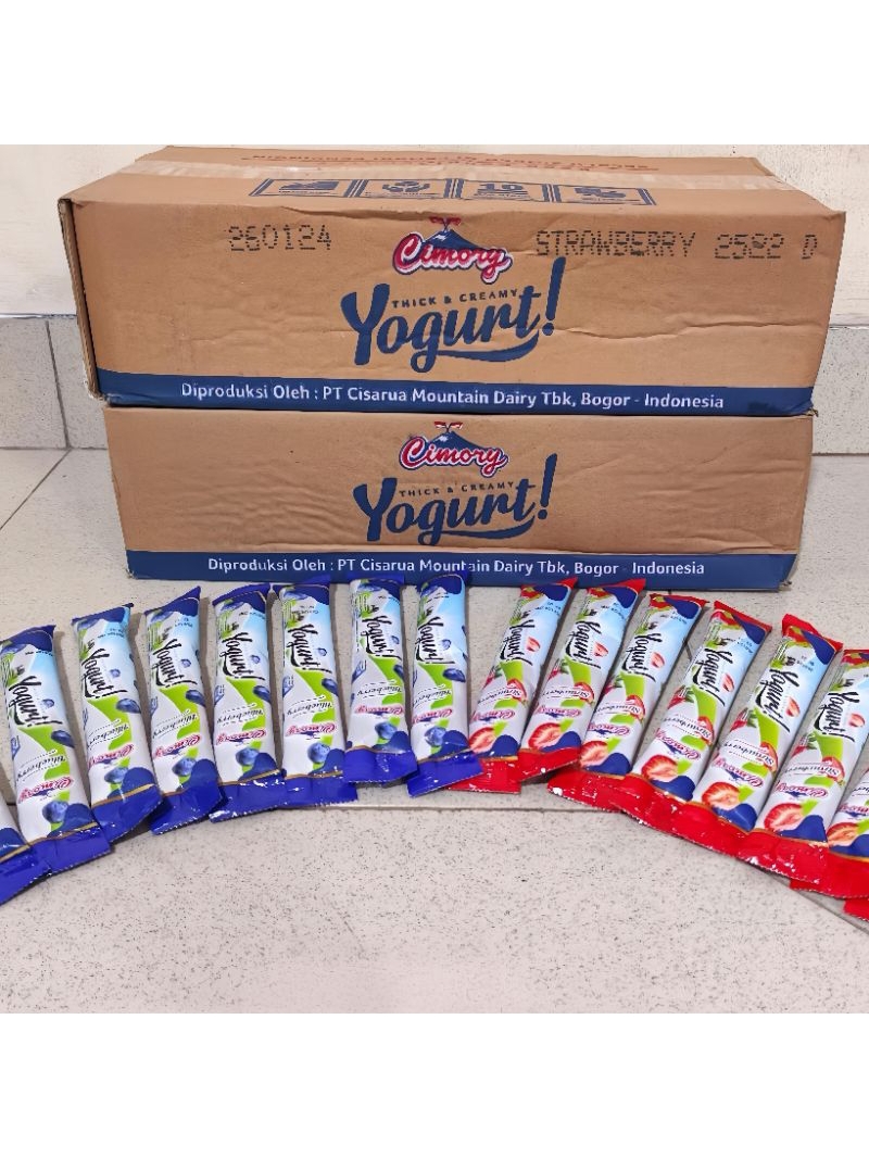 Jual Cimory Yogurt stick 30gr ( 1 Box isi 25pcs ) | Shopee Indonesia