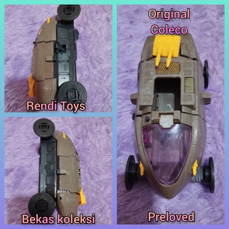Jual Shadow Raider Starcom 1986 Coleco Vintage Figure Vehicle for parts ...