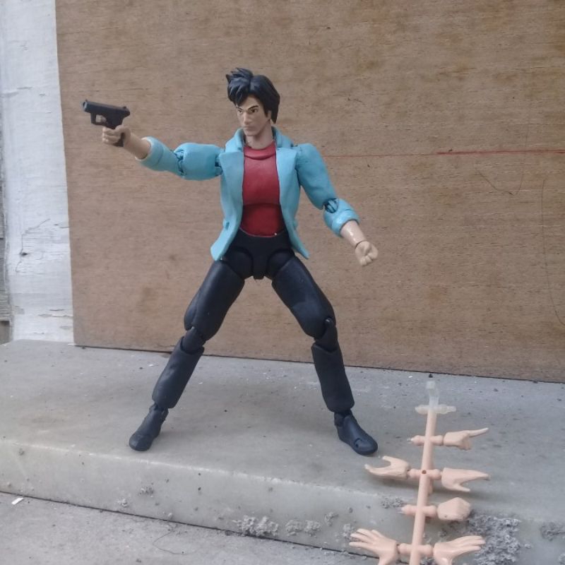 Jual action figure Shf Ryu Saeba city Hunter anime # Ryo Ryou Riou ...