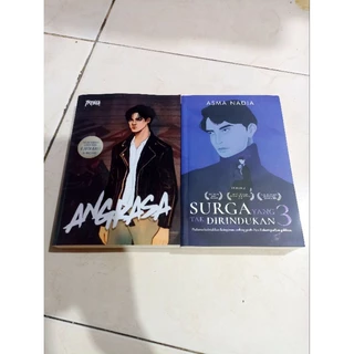 OBRAL BUKU MURAH ORIGINAL / NOVEL REMAJA / 1 PAKET 2 BUKU / ANGKASA / SURGA YANG TAK DIRINDUKAN 3 / ROMANCE / DEWASA / FIKSI /