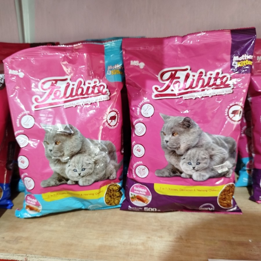 Jual Makanan Kucing Felibite Mother & Kitten 500gr / Cat Food Makanan ...