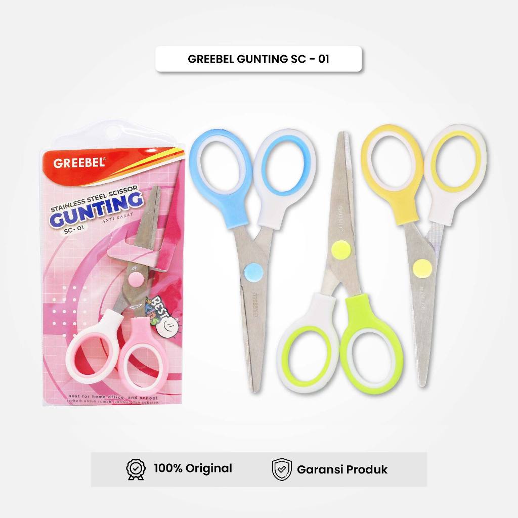 Jual GREEBEL Gunting Mini Lucu Multifungsi SC-01 (1PCS) | Shopee Indonesia