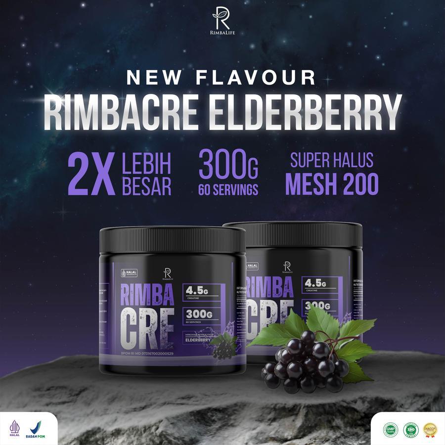 Jual Rimbalife Rimba Cre 60 Serving Rimba Creatine Eldeberry - 300G ...