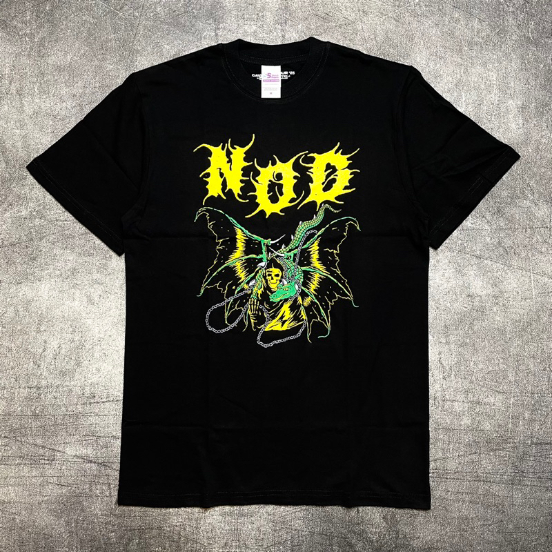 Jual COD Tshirt NOD - BLACK N YELLOW Official Merchandise | Shopee ...