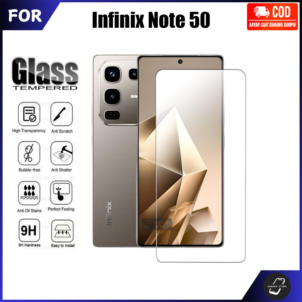 Jual Promo Anti Gores Infinix Note 50 Tempered Glass Full Cover ...