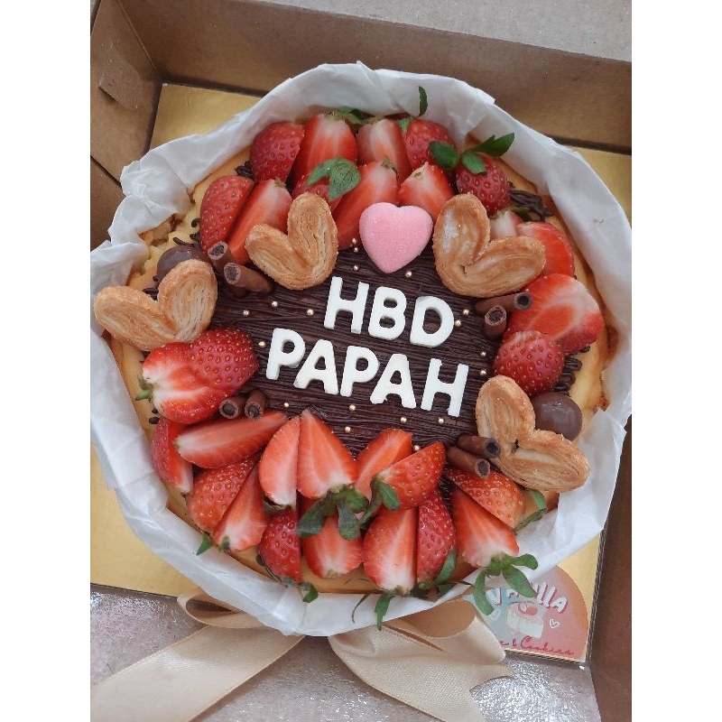Jual Burnt Cheesecake Custom D18cm | Shopee Indonesia