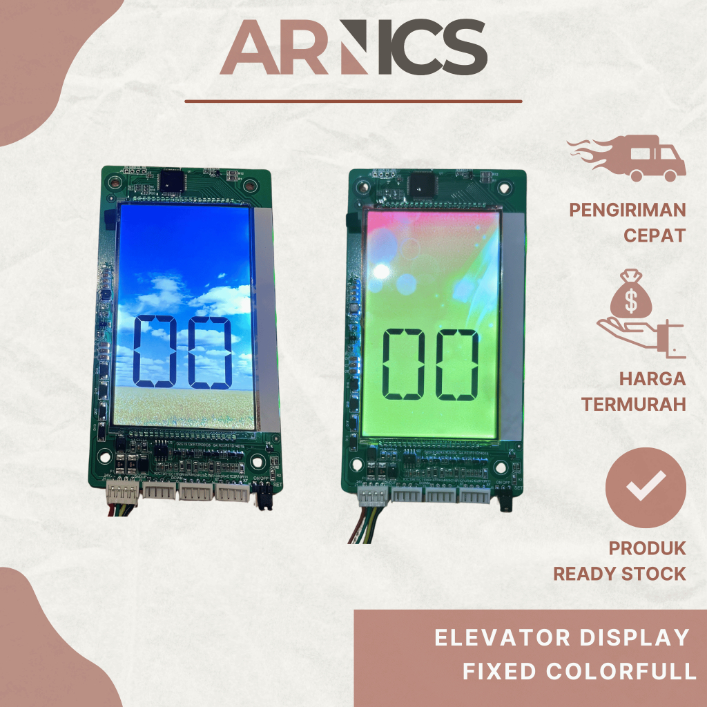 Jual Display LOP Monarch Colorfull Sky & Green Style / Part Lift ...